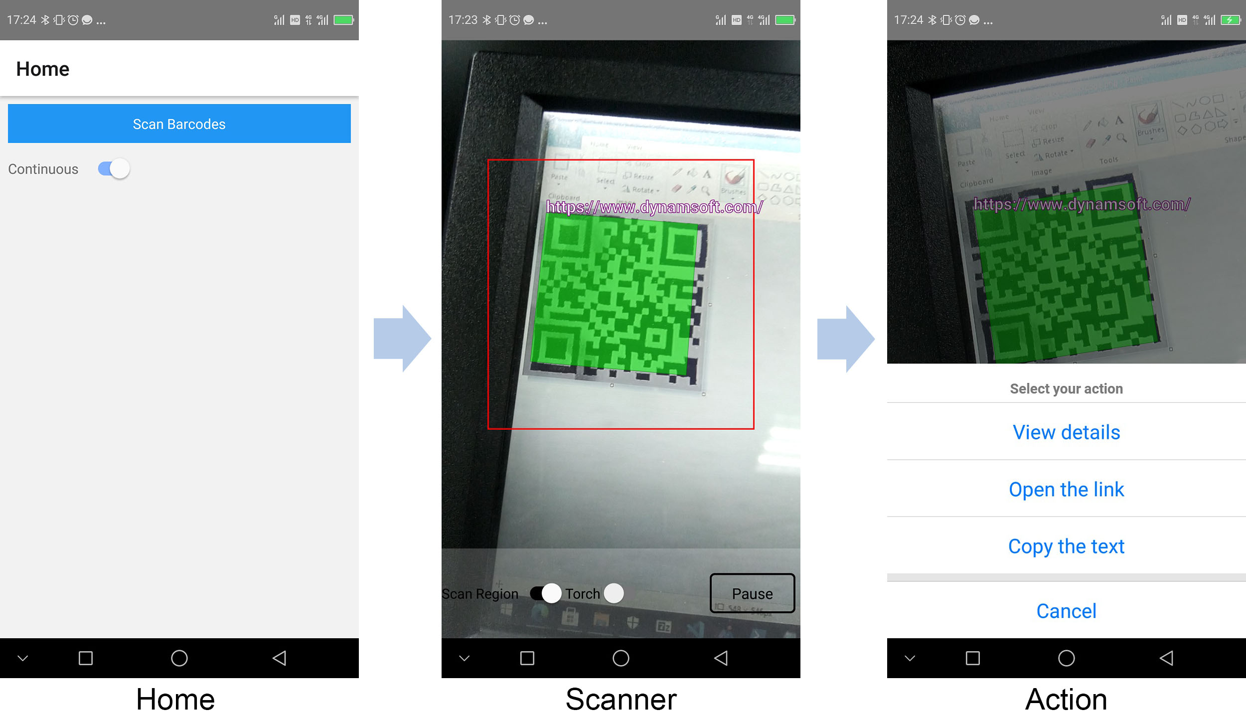 Подключение камеры без qr кода Build a React Native QR Code Scanner using Vision Camera Dynamsoft Developers Bl