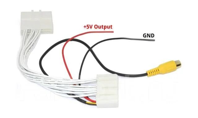 Подключение камеры cx5 Адаптер подключения новой видеокамеры на штатную магнитолу Mazda Ksize BC5, новы