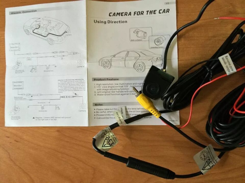 Подключение камеры гольф 6 Установка и подключение камеры заднего вида на VW без помех по питанию! - Volksw