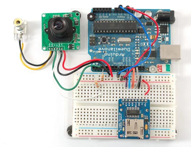 Подключение камеры к ардуино Arduino Usage TTL Serial Camera Adafruit Learning System