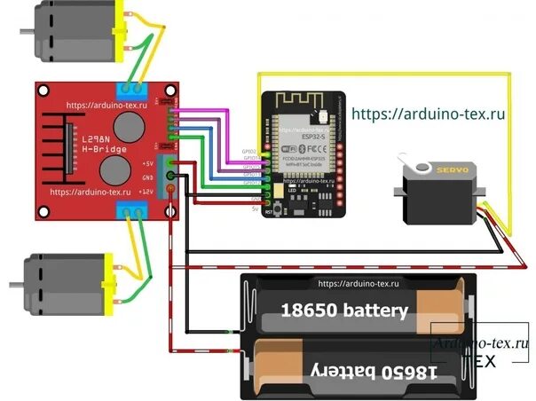 Подключение камеры к esp32 Wi-Fi машинка с камерой на ESP32-CAM. #WiFi #машинка #ESP32 #Arduino #Электроник