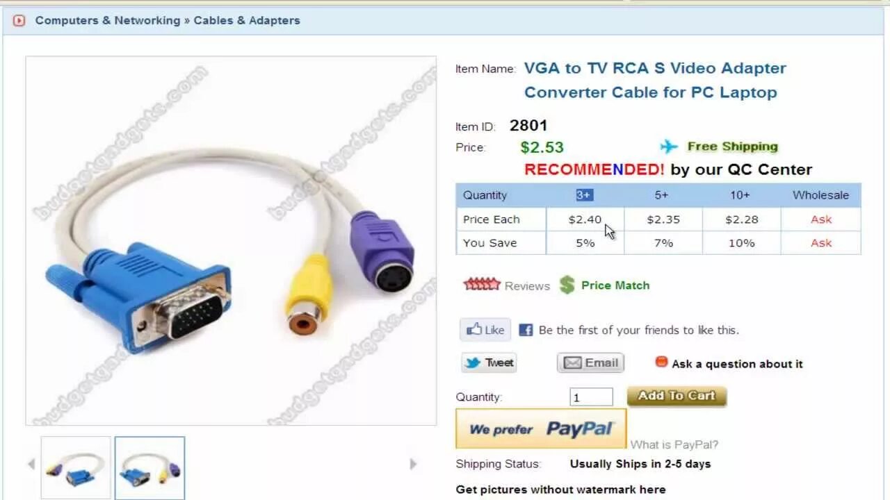 Подключение камеры к монитору vga VGA to TV RCA S Video Adapter Converter Cable for PC Laptop - YouTube