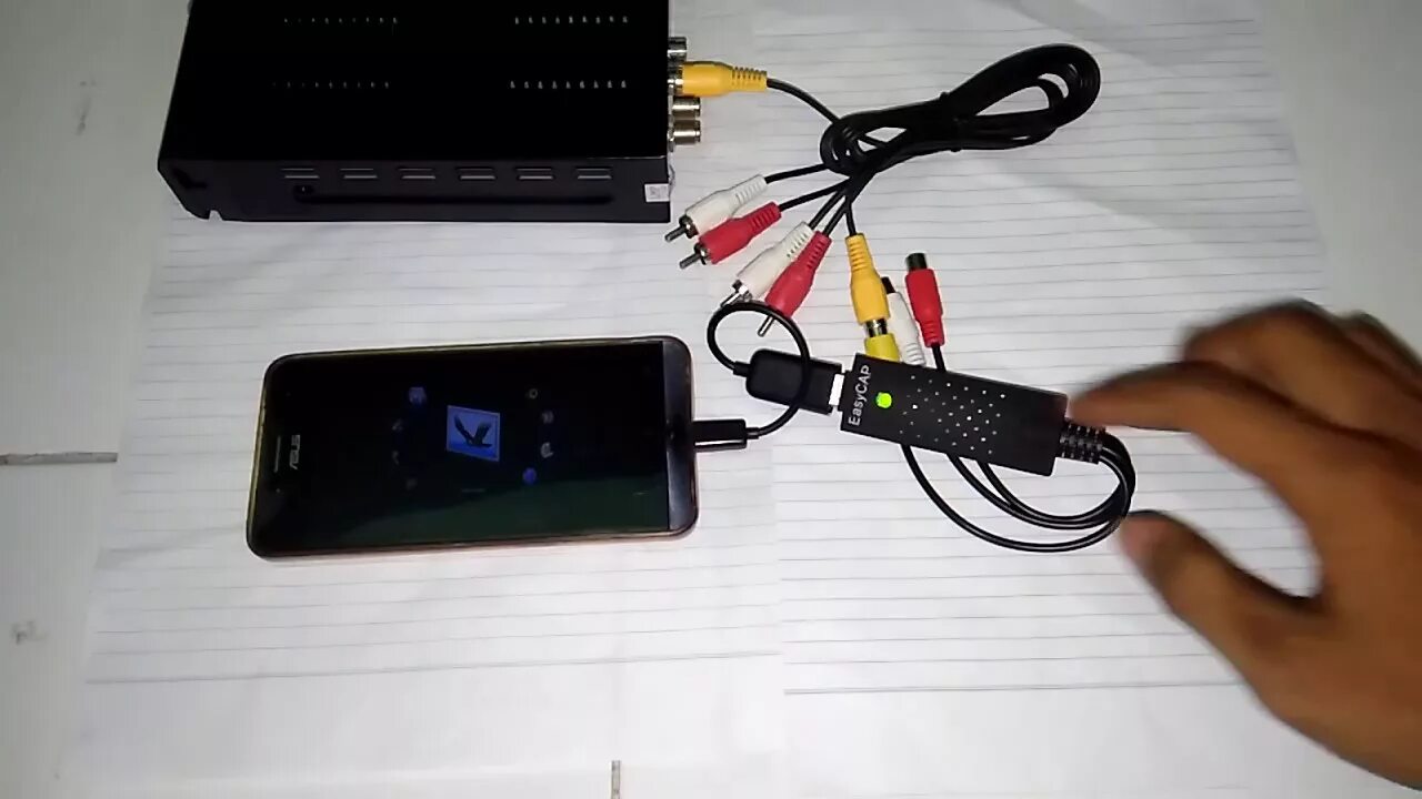 Подключение камеры к планшету Tutorial Cara menghubungkan Easycap menggunakan HP Android - YouTube