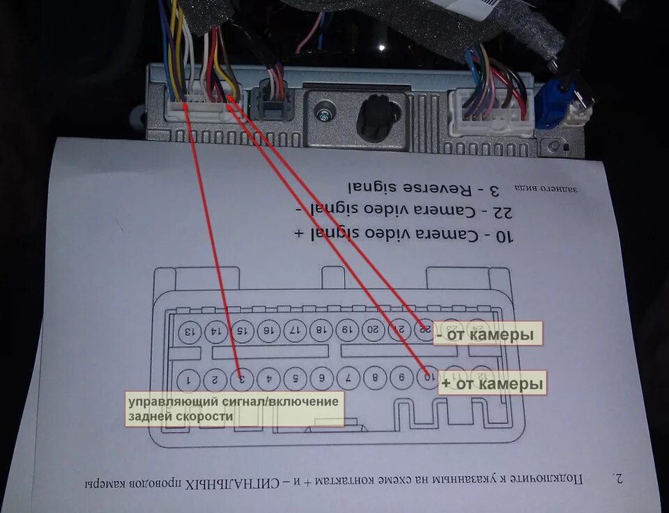 Подключение камеры к штатной магнитоле рено Установка камеры заднего вида (начало) - Renault Duster (1G), 1,5 л, 2014 года э