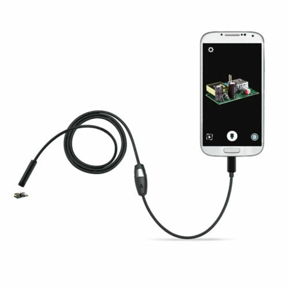 Подключение камеры к телефону андроид Durable Micro USB Borescope Tools Camera Telescopic Car Care Endoscope eBay