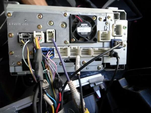 Подключение камеры к японской магнитоле HELP neEded (JDM VITZ HEAD UNIT) ND3T-W54 - In-Car Entertainment (ICE) - PakWhee