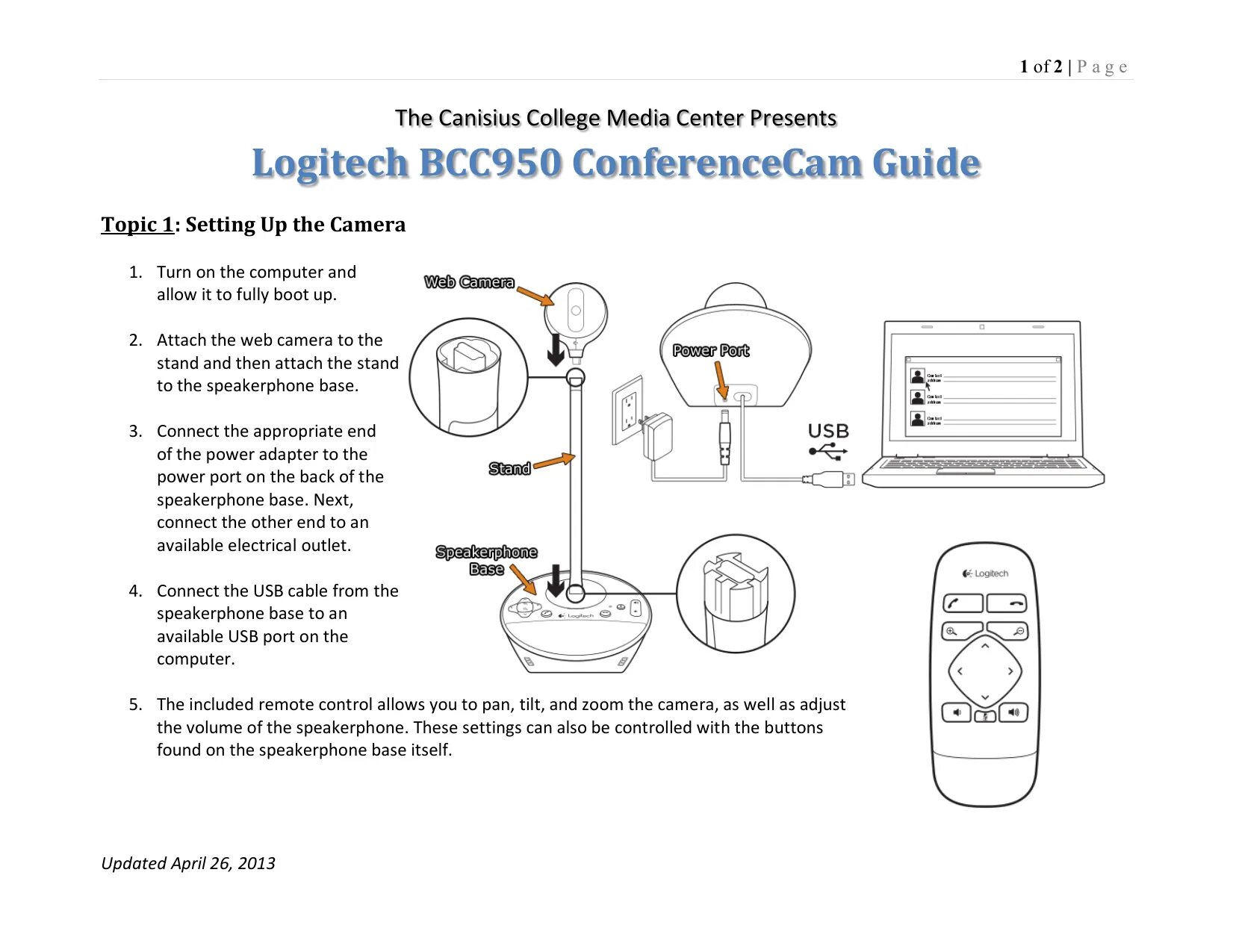 Подключение камеры logitech Logitech 960-000866 User Guide: Camera & Speakerphone for Video Conferencing Man