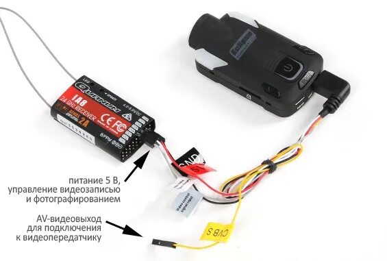 Подключение камеры от квадрокоптера к телефону Turnigy Eclipse - RC wiki