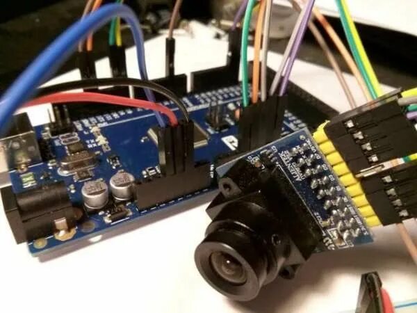 Подключаем камеру OV7670 к Arduino и выводим картинку на дисплей Класс робототех