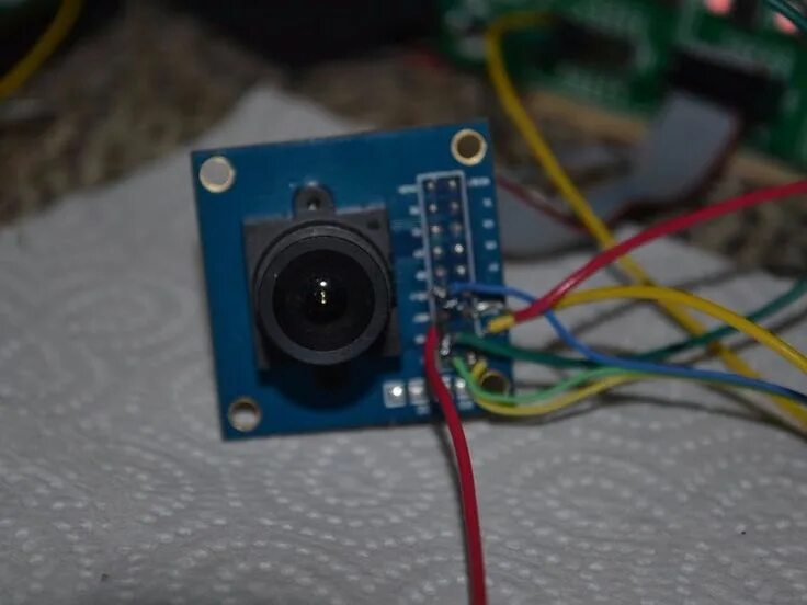 Подключение камеры ov7670 Visual Capturing with OV7670 on Arduino Wireless home security systems, Home sec