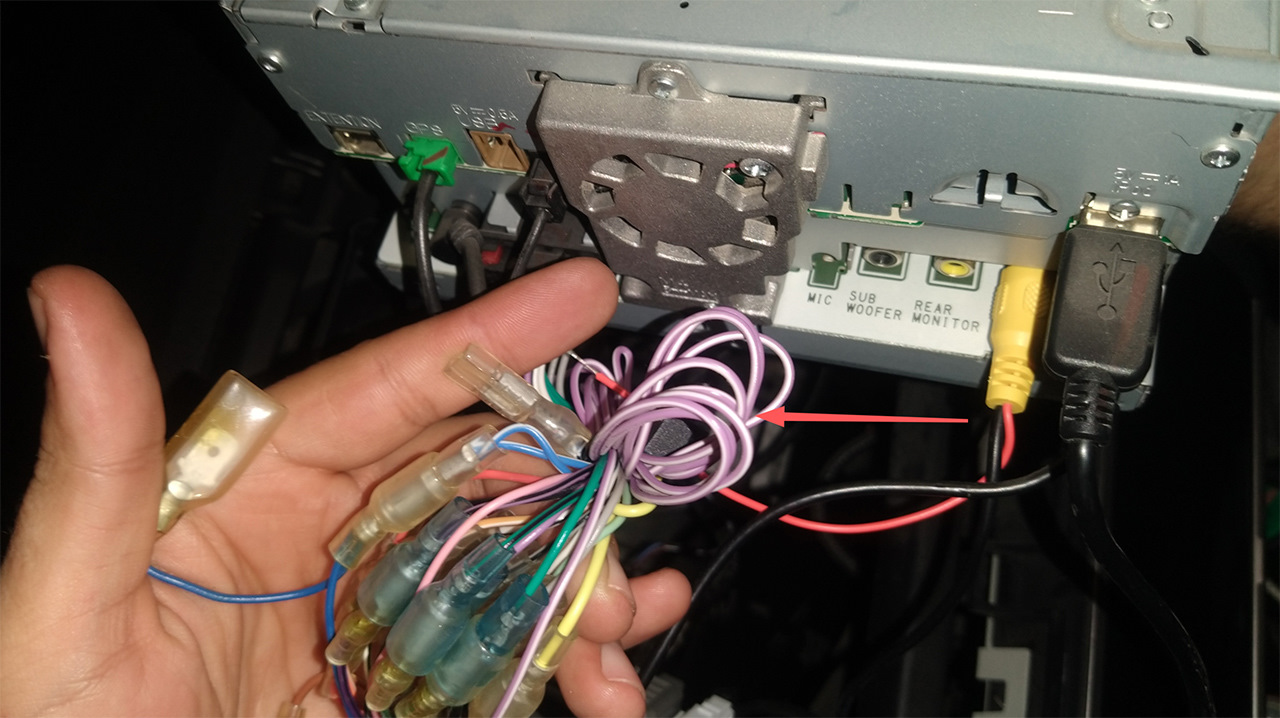 Подключение камеры pioneer Как подключить камеру заднего вида к Pioneer Carrozzeria RZ33 - Honda Fit (3G), 