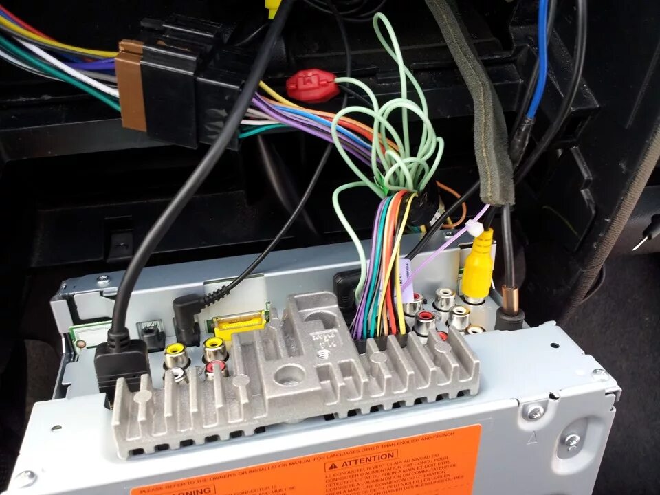 Подключение камеры pioneer Подключение камеры заднего вида часть 3 - Honda CR-V (RD4, RD5, RD6, RD7), 2 л, 