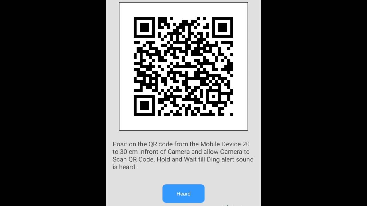 Подключение камеры по qr коду Scout New User First time Camera Add QR Code Setup - YouTube