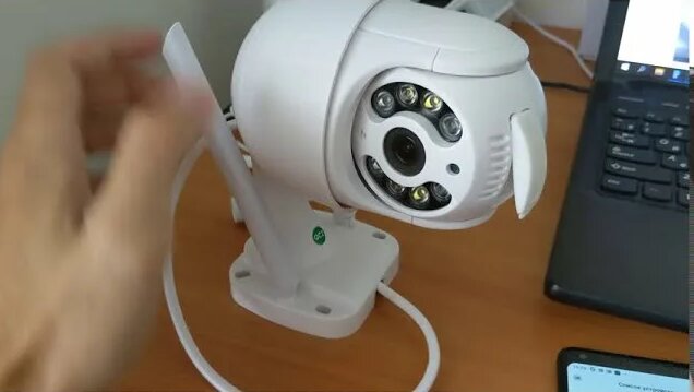 Подключение камеры smart camera Настройка и подключение 4 джи камера уличной WiFi камеры с зумом ICSee Видео обз