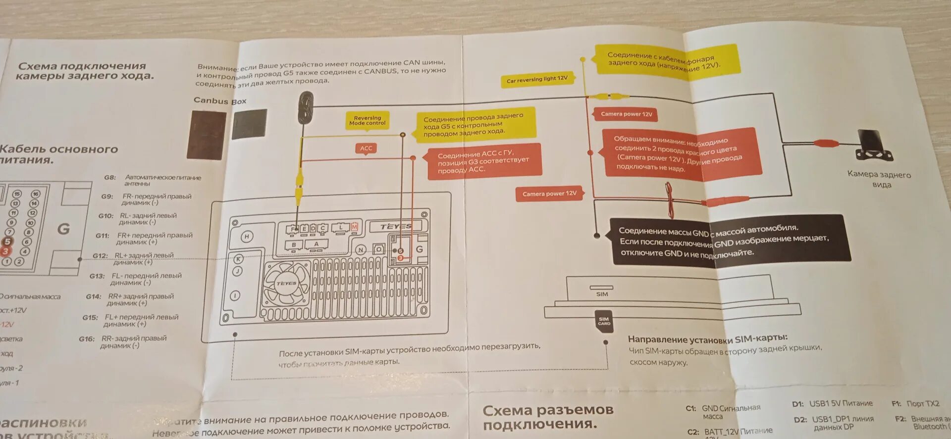 Подключение камеры тейес задней Подключение камеры заднего хода (teyes cc3, AHD1080P) - Honda N-WGN (1G), 0,7 л,