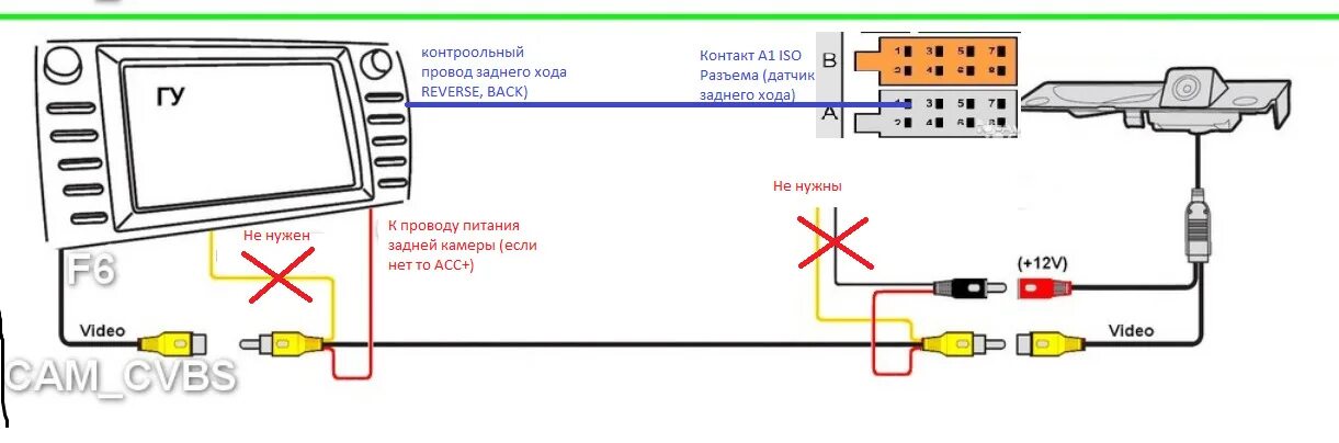 Подключение камеры u max Подключение камеры заднего вида (парковочной) к Андроид магнитоле, без подключен