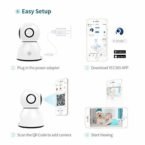 Подключение камеры ycc365 plus Check Out This Great Security Product for Your Home - HeimVision 1080P Wireless 