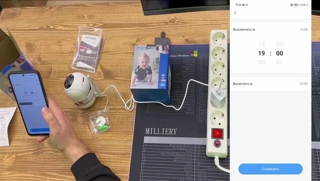 Подключение камеры ycc365 plus Подробная настройка Wi-Fi камеры видеонаблюдения на приложении Ycc365 PLUS от эк