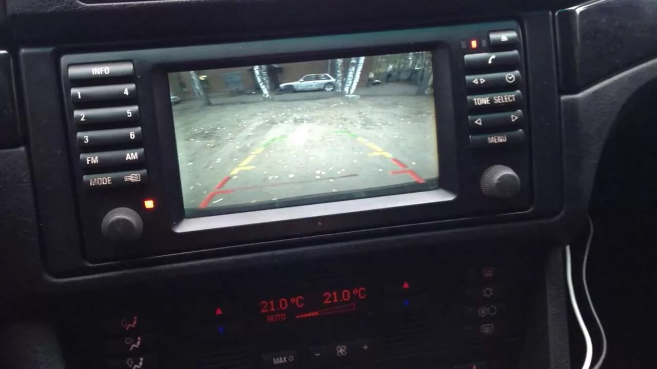 Подключение камеры заднего вида бмв е39 BMW E39. Камера заднего вида - YouTube