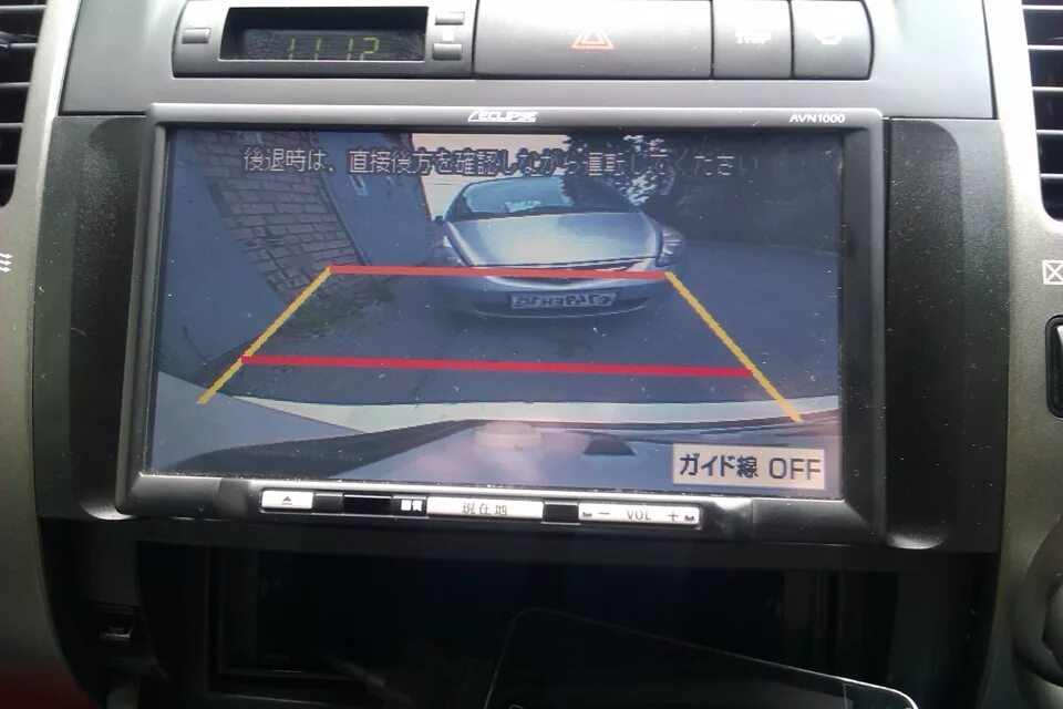 Подключение камеры заднего вида eclipse Установка камеры заднего хода Eclipse-Fujitsu Ten BEC113 - Toyota Prius (20), 1,