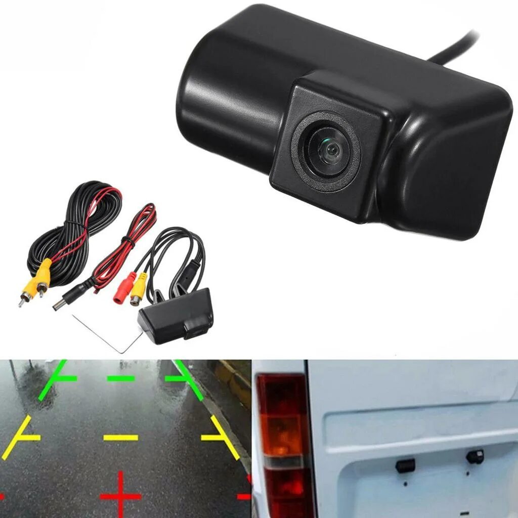 Подключение камеры заднего вида форд транзит 170 ° CCD Car Reversing Rear View Parking License Plate Camera for Ford Waterpro