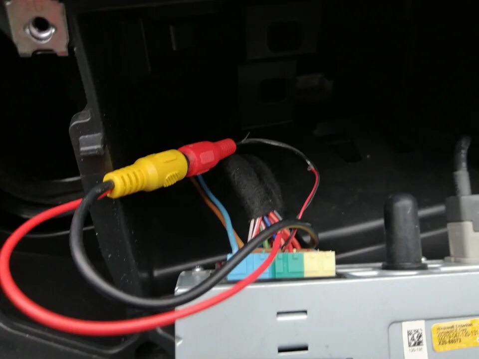 Подключение камеры заднего вида калина 1 Подключение камеры заднего вида. - Lada Vesta, 1,6 л, 2017 года электроника DRIV