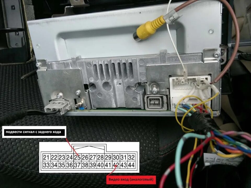 Подключение камеры заднего вида nissan connect Подскажите как подключить камеру заднего вида к ниссан Коннект 1 - Nissan X-Trai
