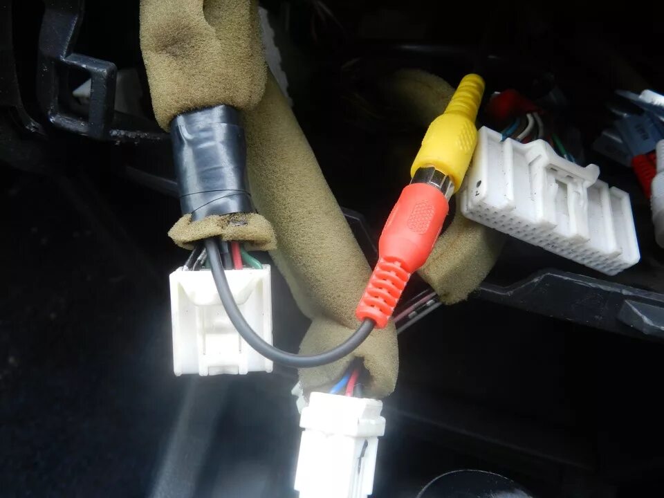 Подключение камеры заднего вида nissan connect штатная камера заднего вида - Nissan Wingroad (Y12), 1,8 л, 2007 года электроник