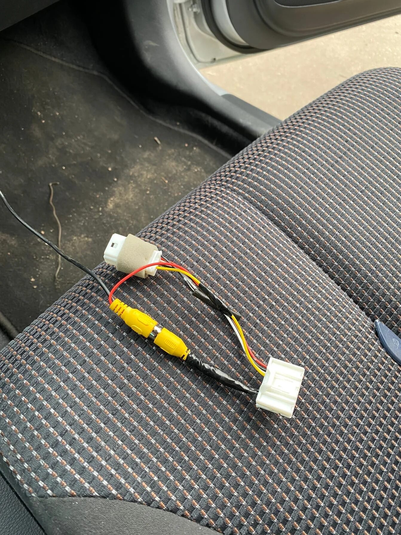 Подключение камеры заднего вида nissan connect Камера заднего вида в Nissan connect - Nissan Tiida (1G), 1,6 л, 2011 года элект