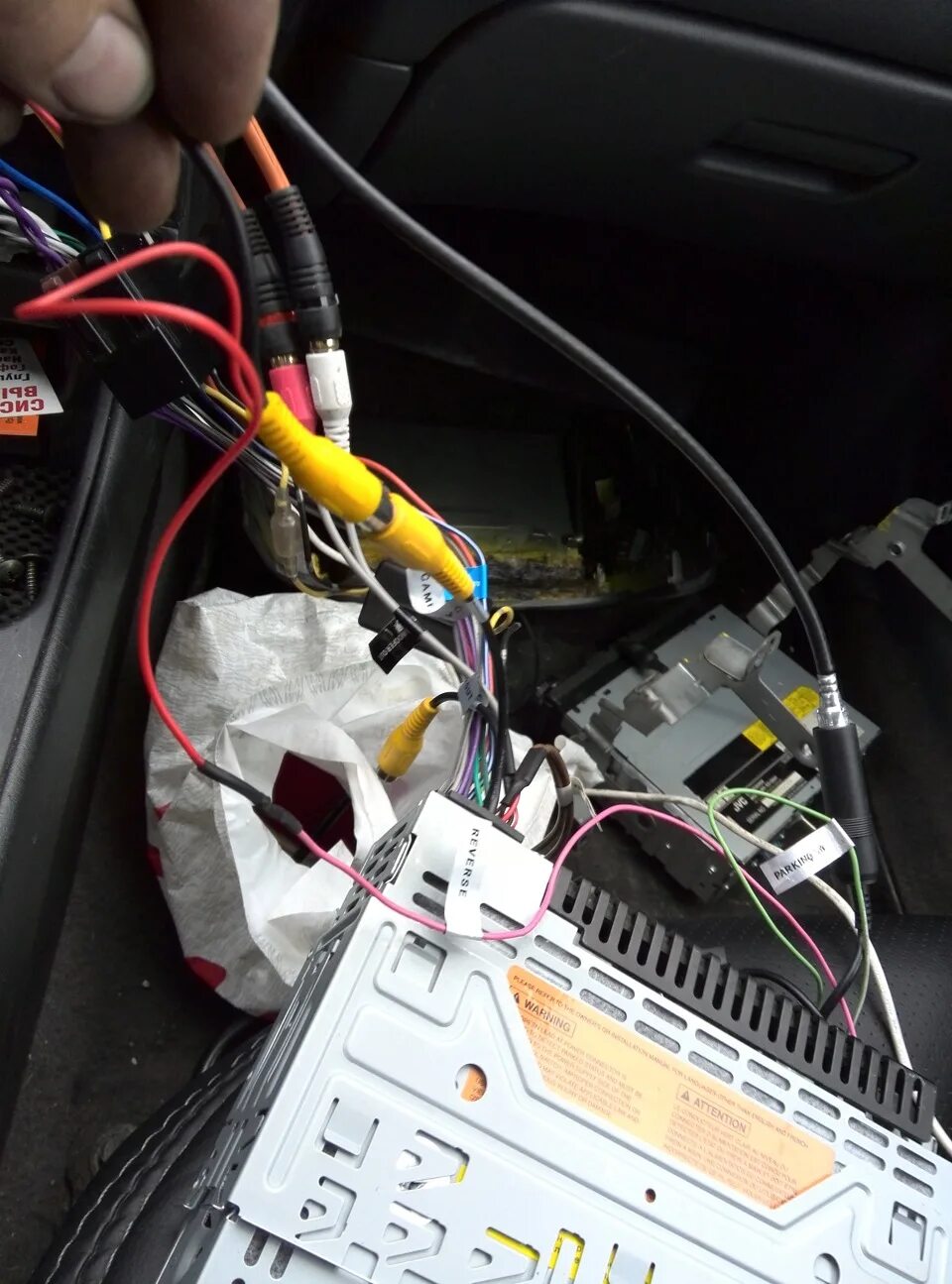 Подключение камеры заднего вида ниссан жук Камера заднего вида - Nissan Almera II (N16), 1,8 л, 2005 года электроника DRIVE