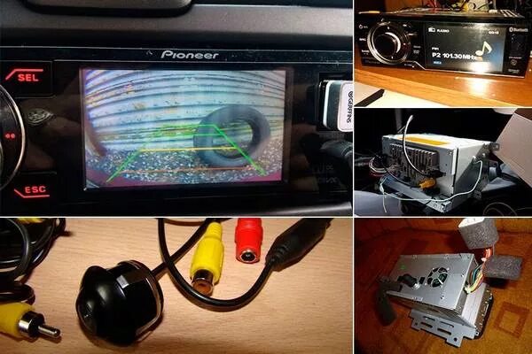 Подключение камеры заднего вида pioneer Подключение задней камеры на магнитолу: Как подключить камеру заднего вида к маг