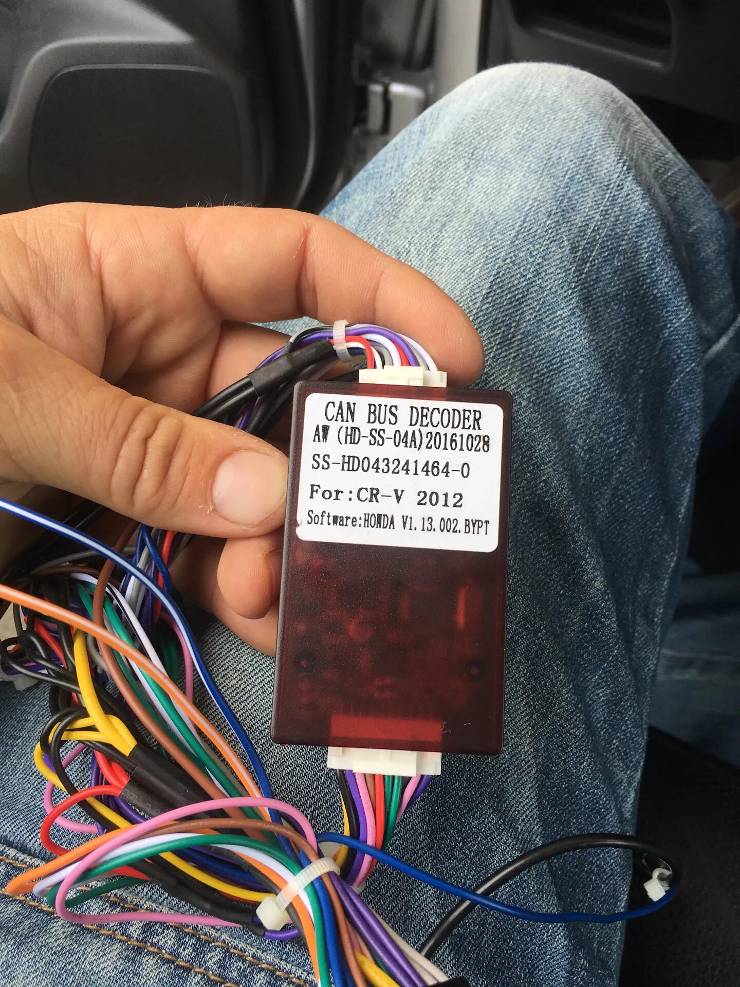 Подключение кан бус к магнитоле андроид Пришло китайское ГУ - Honda CR-V (RM), 2,2 л, 2013 года автозвук DRIVE2