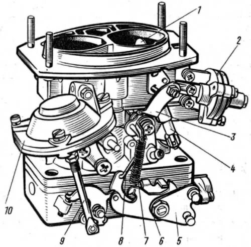 Подключение карбюратора ваз 2101 The device and operation of carburetors (VAZ-2101 "Zhiguli" 1970-1983 / Power un