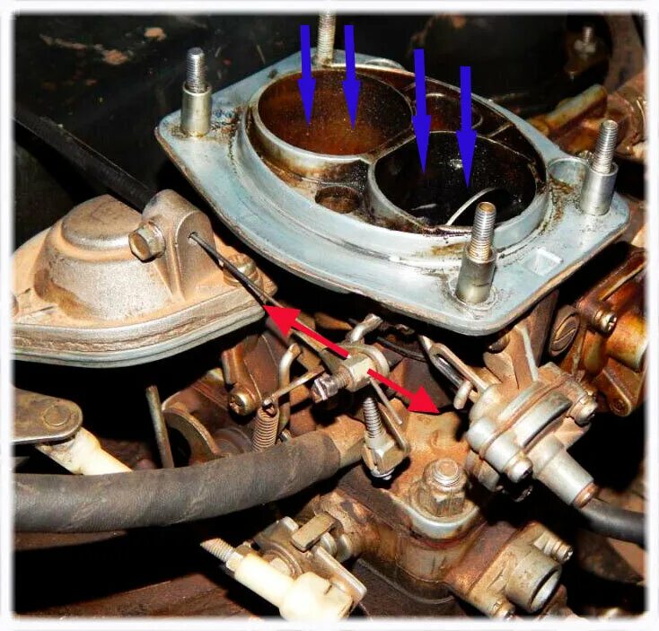 Подключение карбюратора ваз 2107 Все про карбюратор ВАЗ-2107 Все о ВАЗ 2107 Дзен