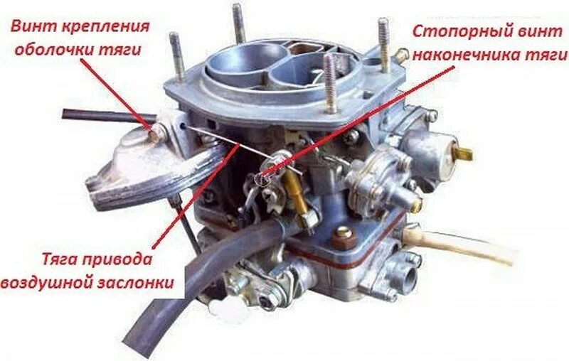 Подключение карбюратора ваз 2107 Ремонт и настройка карбюратора Озон - блог пользователя therock9618 АвтобурУм