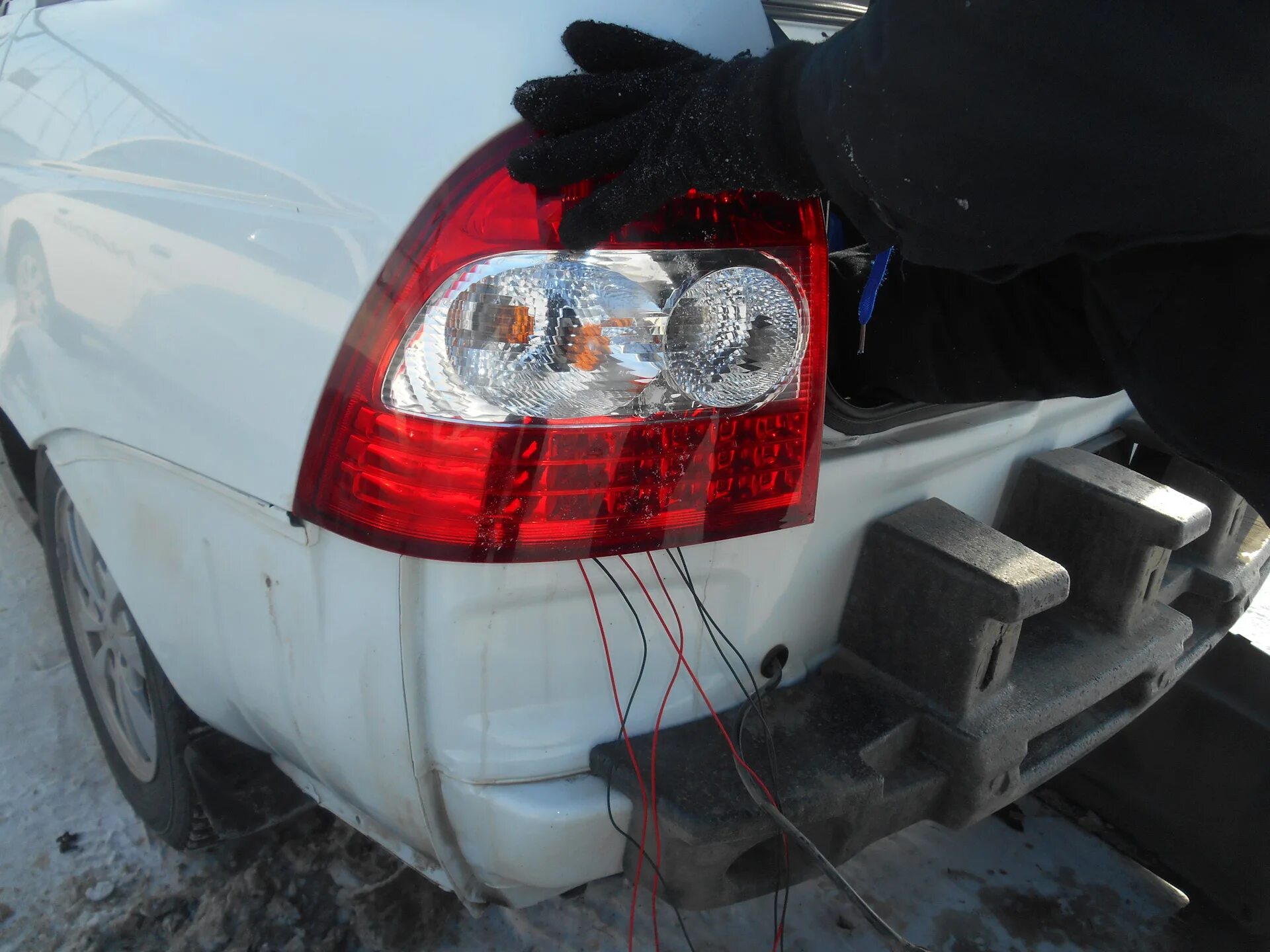 Подключение катафот приора 2 Установка лед катафоты - Lada Приора седан, 1,6 л, 2014 года аксессуары DRIVE2