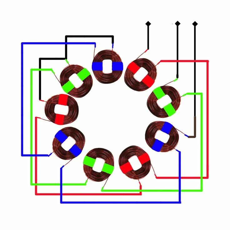 Подключение катушек генератора wiring layout Vertical wind turbine, Solar energy diy, Free energy generator