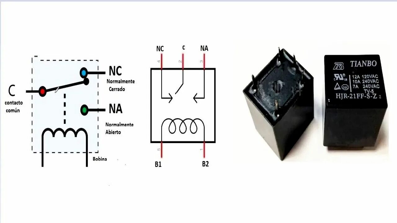 Подключение катушки реле HJR-21FF-9VDC-S-Z, Сигнальное реле 15А , 9В - купить с доставкой по выгодным цен