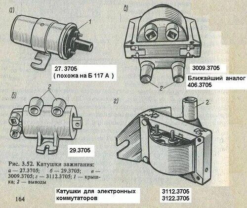 Подключение катушки зажигания 3122.3705 Система зажигания на двухискровых катушках Страница 4 REAA Система зажигания, Ав