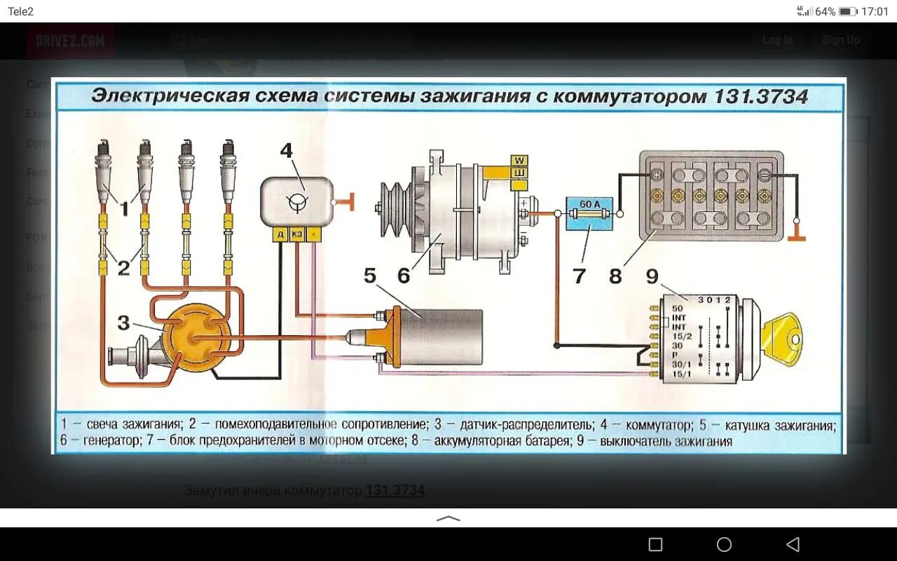 Подключение катушки зажигания 402 двигатель схема Проблемы с проводкой и их решение - УАЗ 31519, 2,4 л, 1997 года своими руками DR