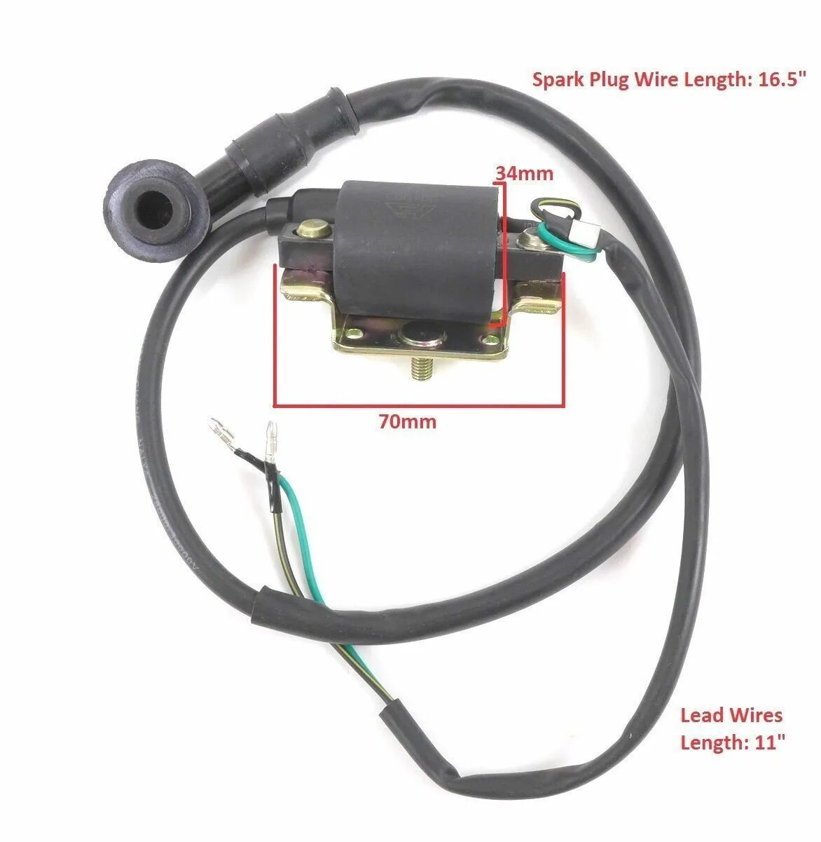 Подключение катушки зажигания альфа Honda Ignition Coil 12v XL185 XL XR 70 75 80 100 125 175 185 200 250 350 eBay Ig