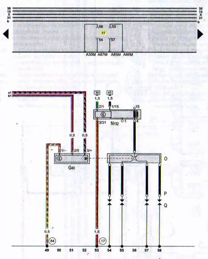 Подключение катушки зажигания ауди 80 Hall sensor wiring diagram, ignition coils with switch, ignition distributor (Au