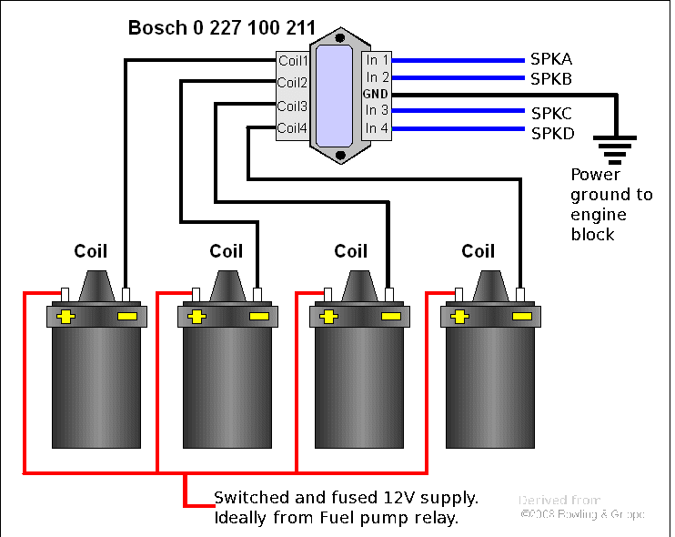 Подключение катушки зажигания bosch 0221504027 Контент Harli - Страница 3 - Форум по радиоэлектронике