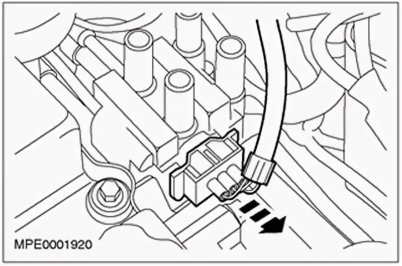 Подключение катушки зажигания форд фокус 2 Ignition Coil Block 1.8/2.0/1.6 Zetec-E (Power unit / Ignition system / Ford Foc