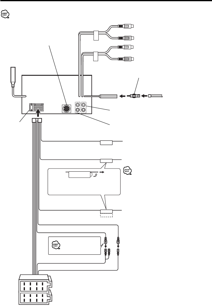 Подключение кенвуд камеры Manual Kenwood DPX-701U (page 49 of 60) (Dutch)