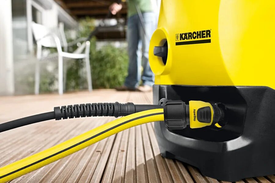 Подключение керхера к воде Универсальный коннектор Karcher Plus с аквастопом в Уфе - характеристики, цена -