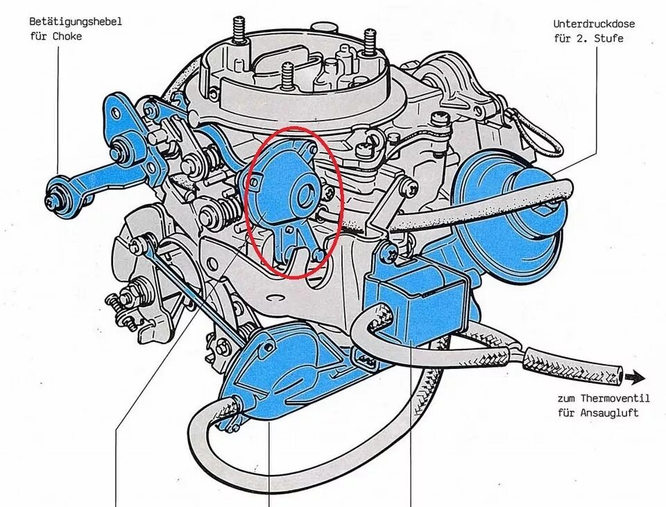 Подключение кейхин 1 Замена свечей и вакуумная система Keihin 2 - Audi 80 (B3), 1,8 л, 1988 года план