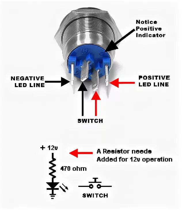 Подключение китайской кнопки push button switch to latching - Page 2 - Last Post