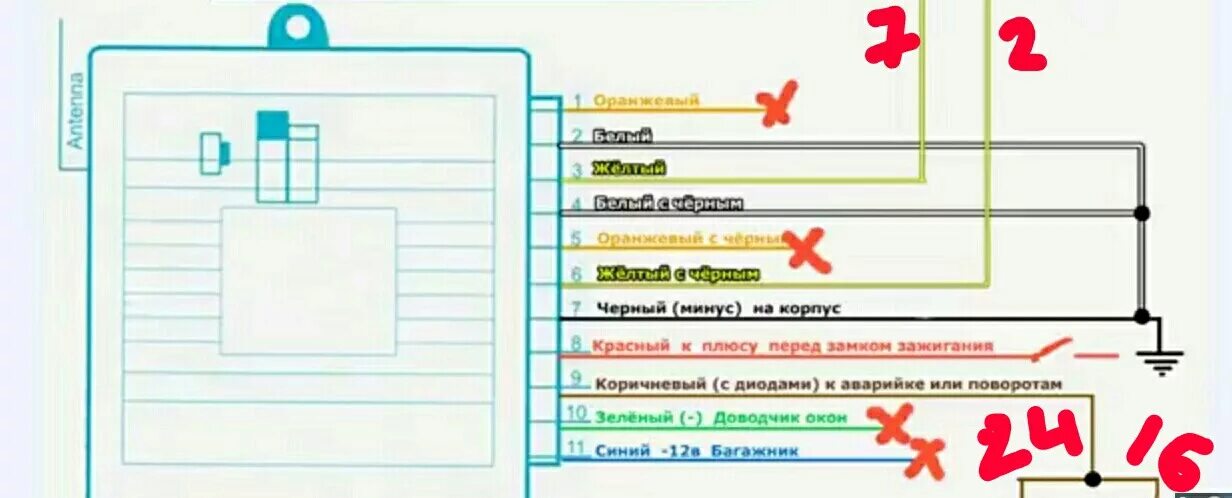 Подключение китайской сигнализации к центральному замку #019_Установка центрального замка с AliExpress через блок управления электропаке