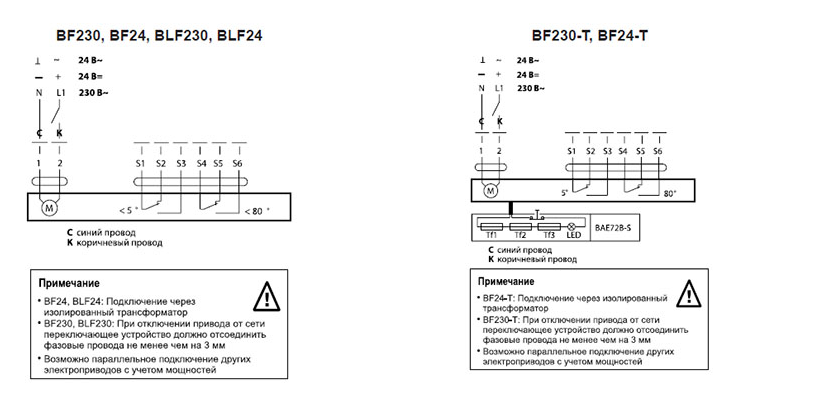 Подключение клапана ble230 10 Электропривод BELIMO с без возвратной пружиной заказать недорого